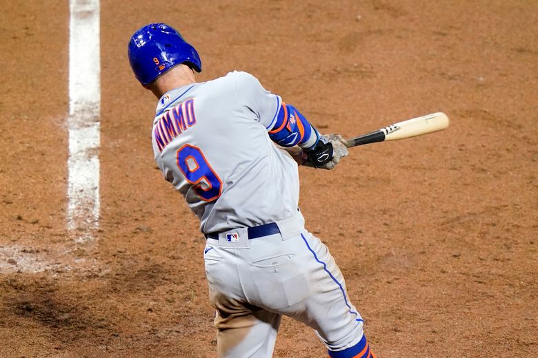 Brandon Nimmo hit by pitch., 07/25/2020