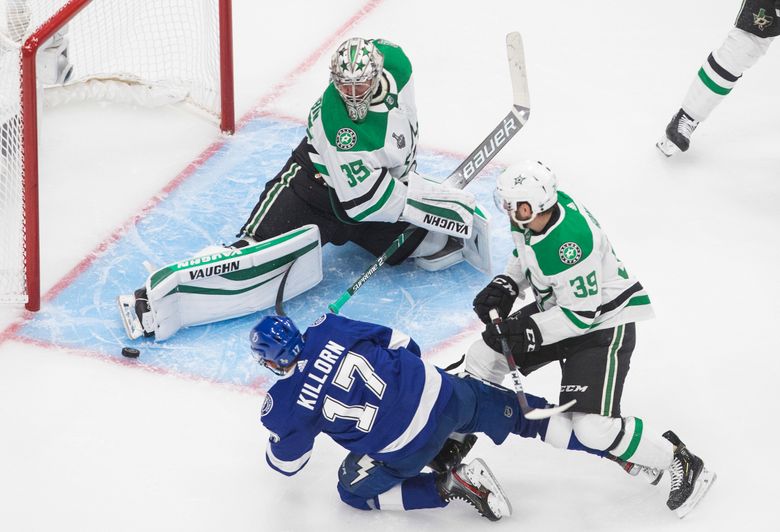 Hit 'em!': Dallas Stars hammer Tampa Bay Lightning to open Stanley Cup  final, Stanley Cup