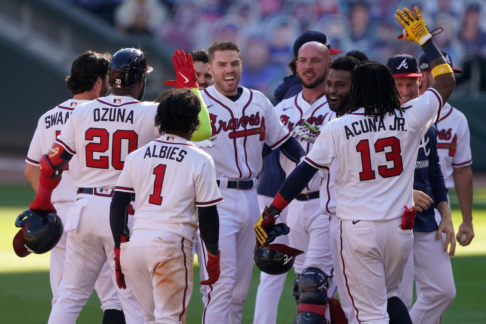 On this loaded Braves infield, Austin Riley blossoms