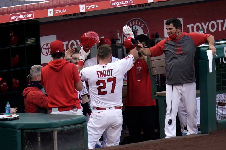Angels' Mike Trout sets franchise record with 300th career home run - ESPN