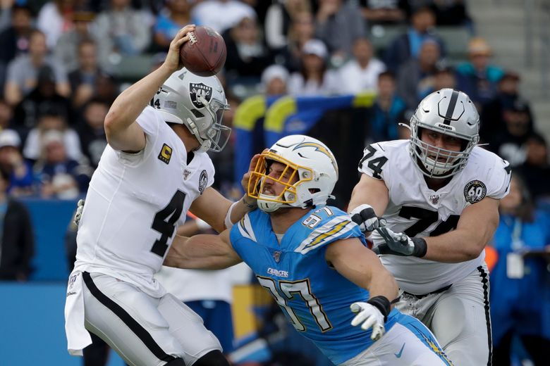 Chargers in national playoff spotlight against the Raiders - Los Angeles  Times