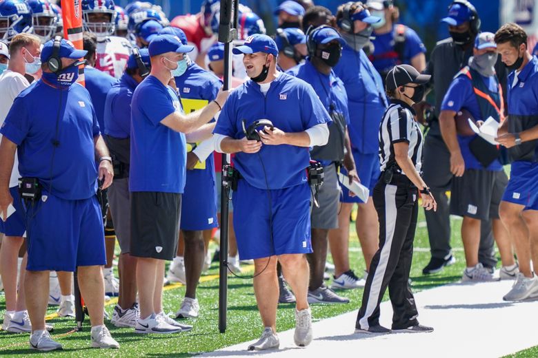 Giants scrimmage for Judge