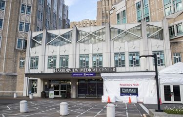 Harborview Medical Center on Wednesday.
On Wednesday, April 29, 2020. ICU coronavirus patients at Harborview Medical Center. 213807