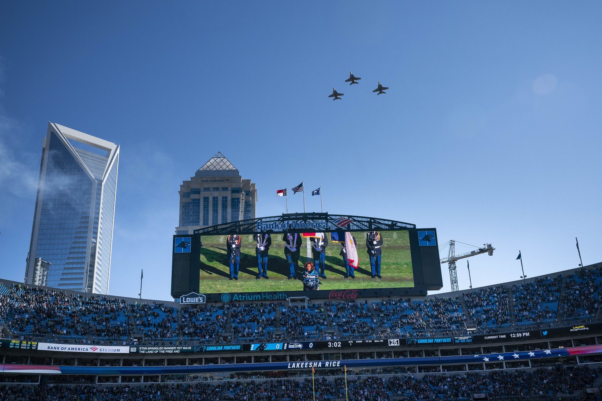 Flyovers at sporting events