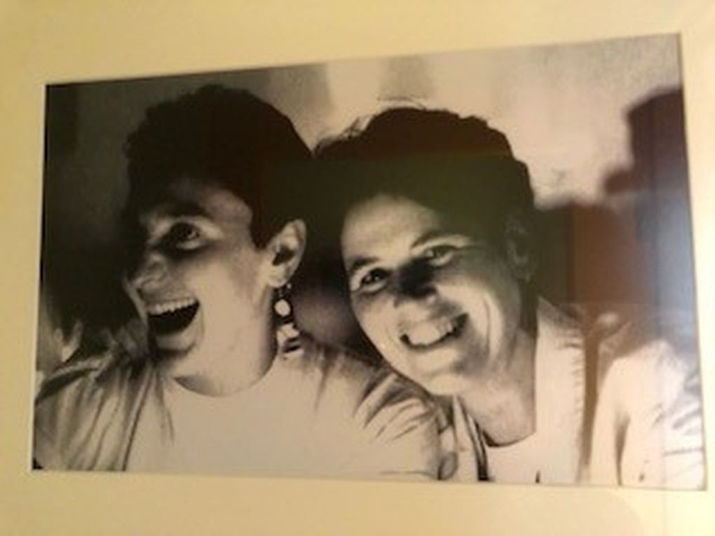 Vicki and Leslie were “set up” by Vicki’s dog, at a chance meeting in New York. (Courtesy of Vicki Pardee)