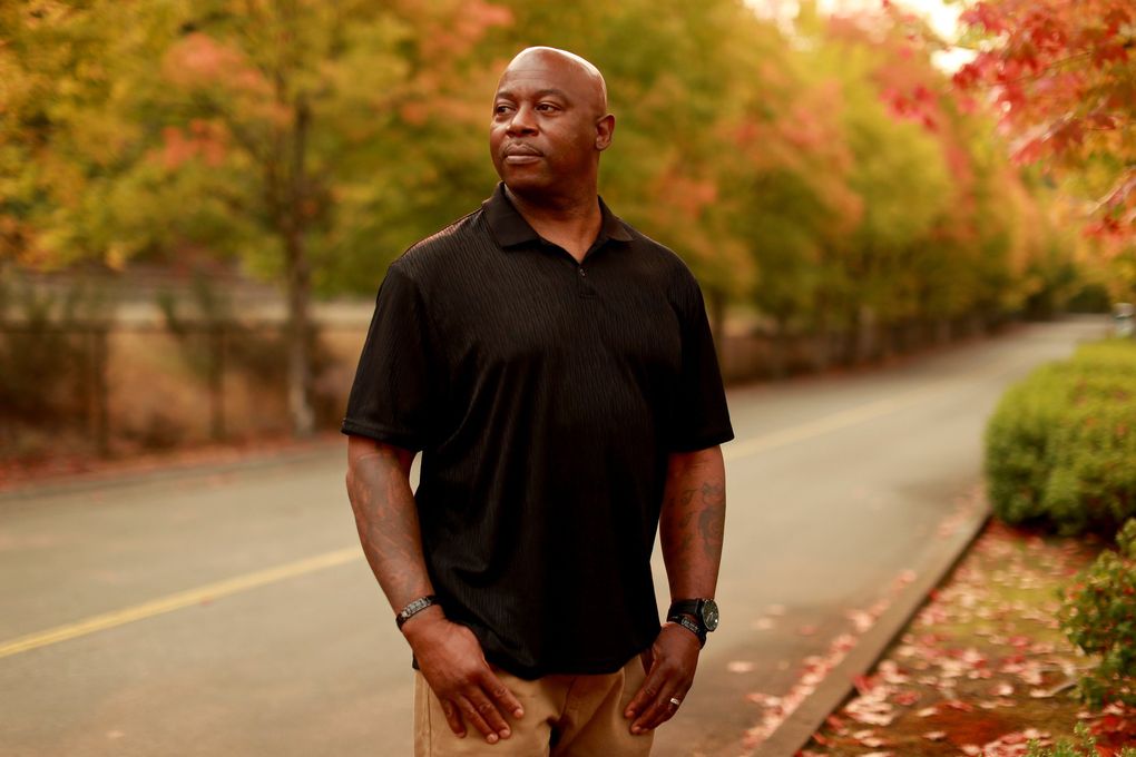 Freedom Project’s Orlando Ames’ third strike was an assault conviction. He was granted clemency after 21 years in prison and now helps others who are leaving prison. (Erika Schultz / The Seattle Times)