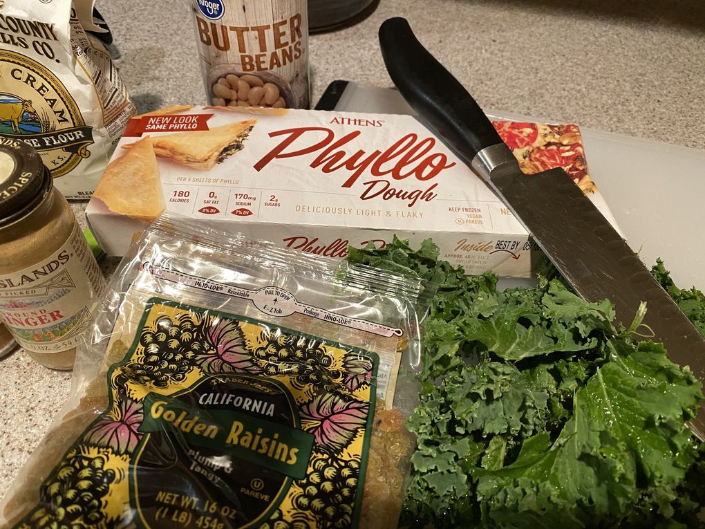 What to do with phyllo dough, kale, a can of beans and dried fruit? Lots of things, say our readers! (Courtesy of Scott Robinson)