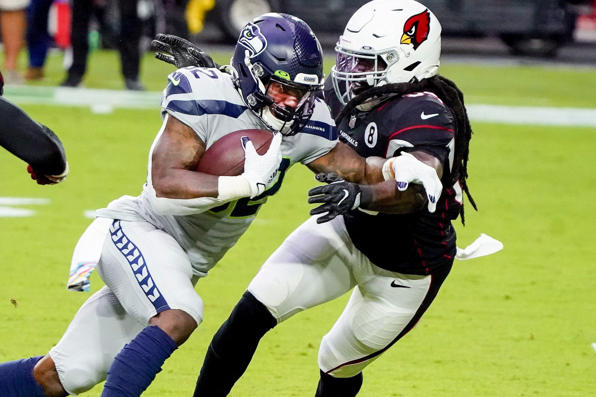 Seahawks running back Chris Carson could miss the 49ers game, and his  backups are hurting, too