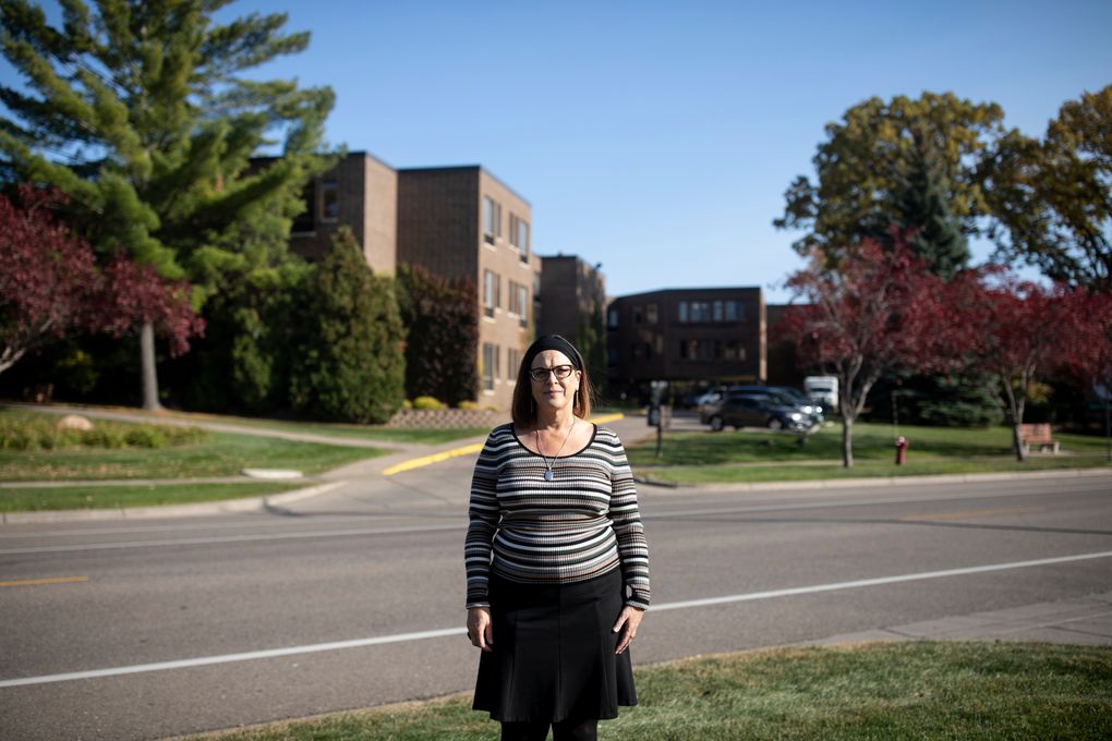 Sandi Lubrant, who lives about three miles from North Ridge Health and Rehab in New Hope, Minn., says violations at the facility should have triggered a more significant response from regulators. (Photo for The Washington Post by Jenn Ackerman)