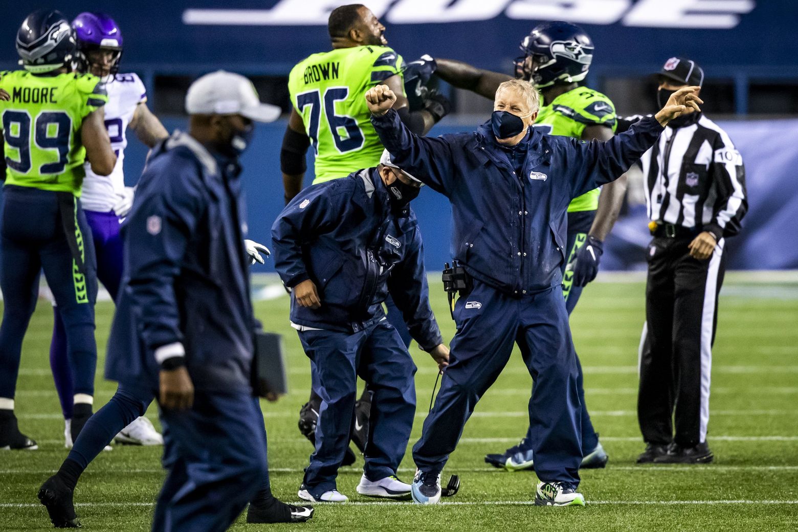 During the Seahawks' bye week, Pete Carroll stresses COVID caution:  'Everything is at stake'