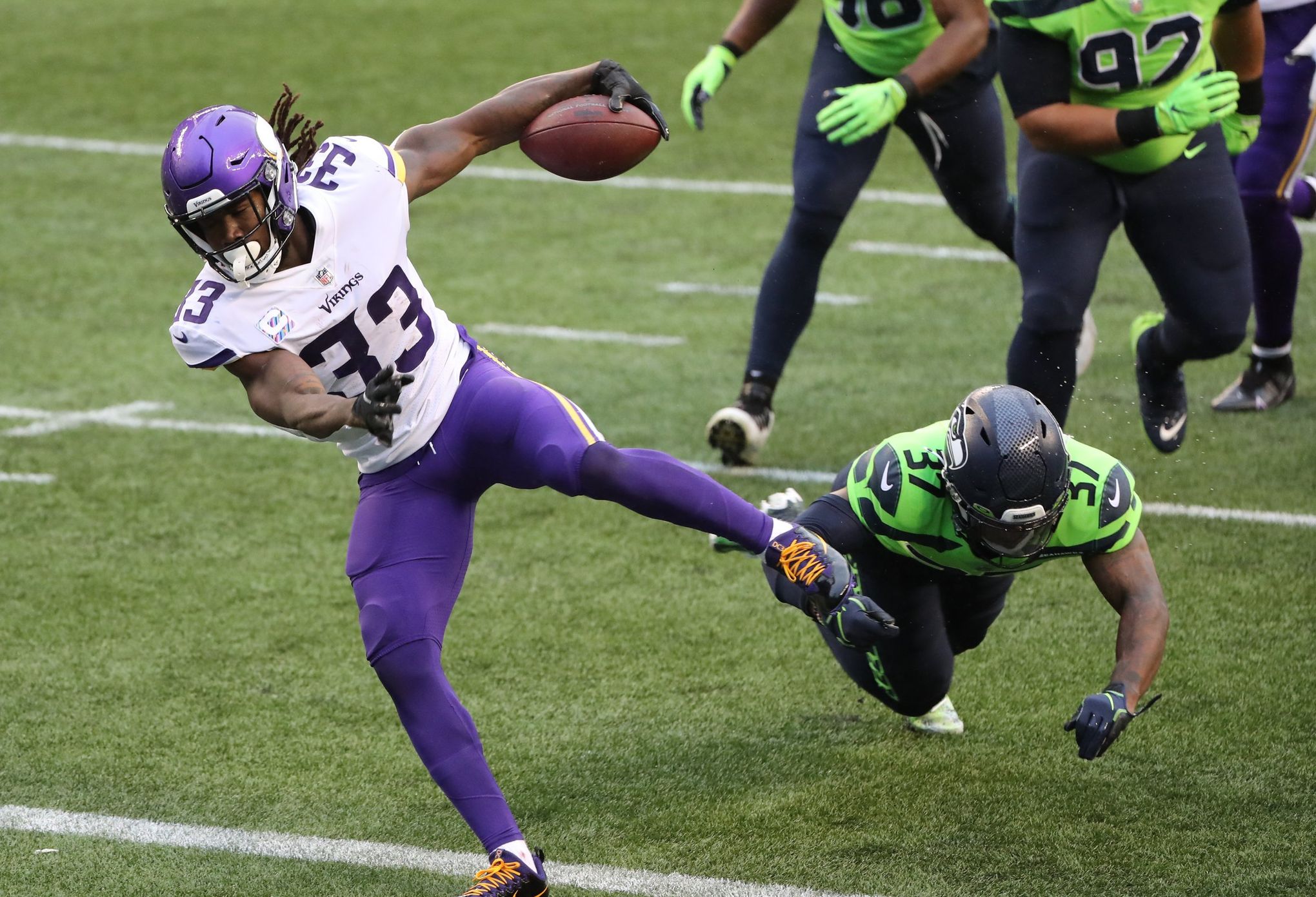 How the Seahawks offense rolled over the Vikings in the first