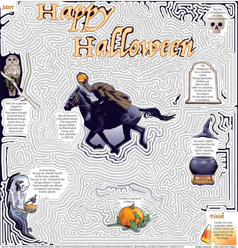 Celebrate Halloween with this scary-hard maze