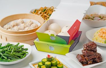 The Din Tai Fung “Full Moon Feast” costs $115 comes with enough food for the entire family.