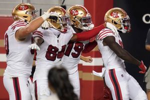 Jimmy Garoppolo throws 3 TD passes, 49ers beat Rams 24-16,  KSEE24