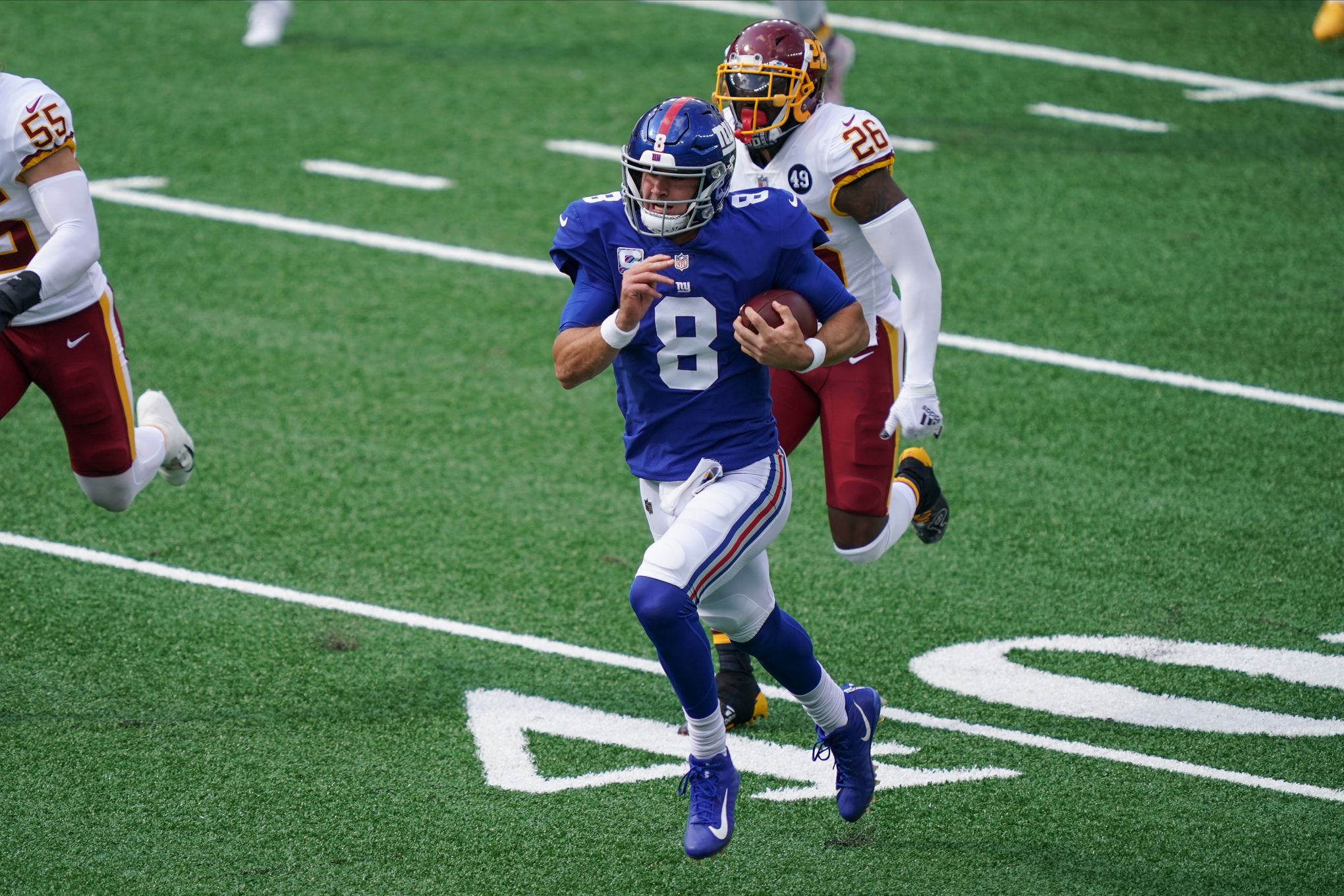 Giants and Washington play meaningless finale at MetLife