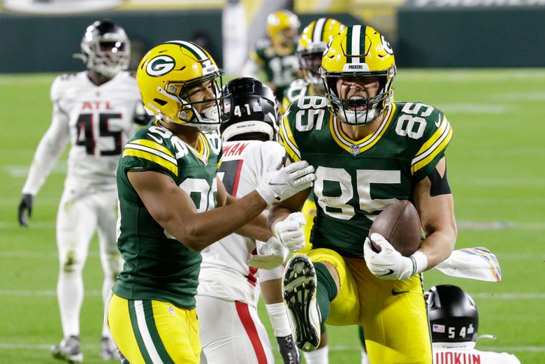 Rodgers, Tonyan lead Packers to 30-16 victory over Falcons