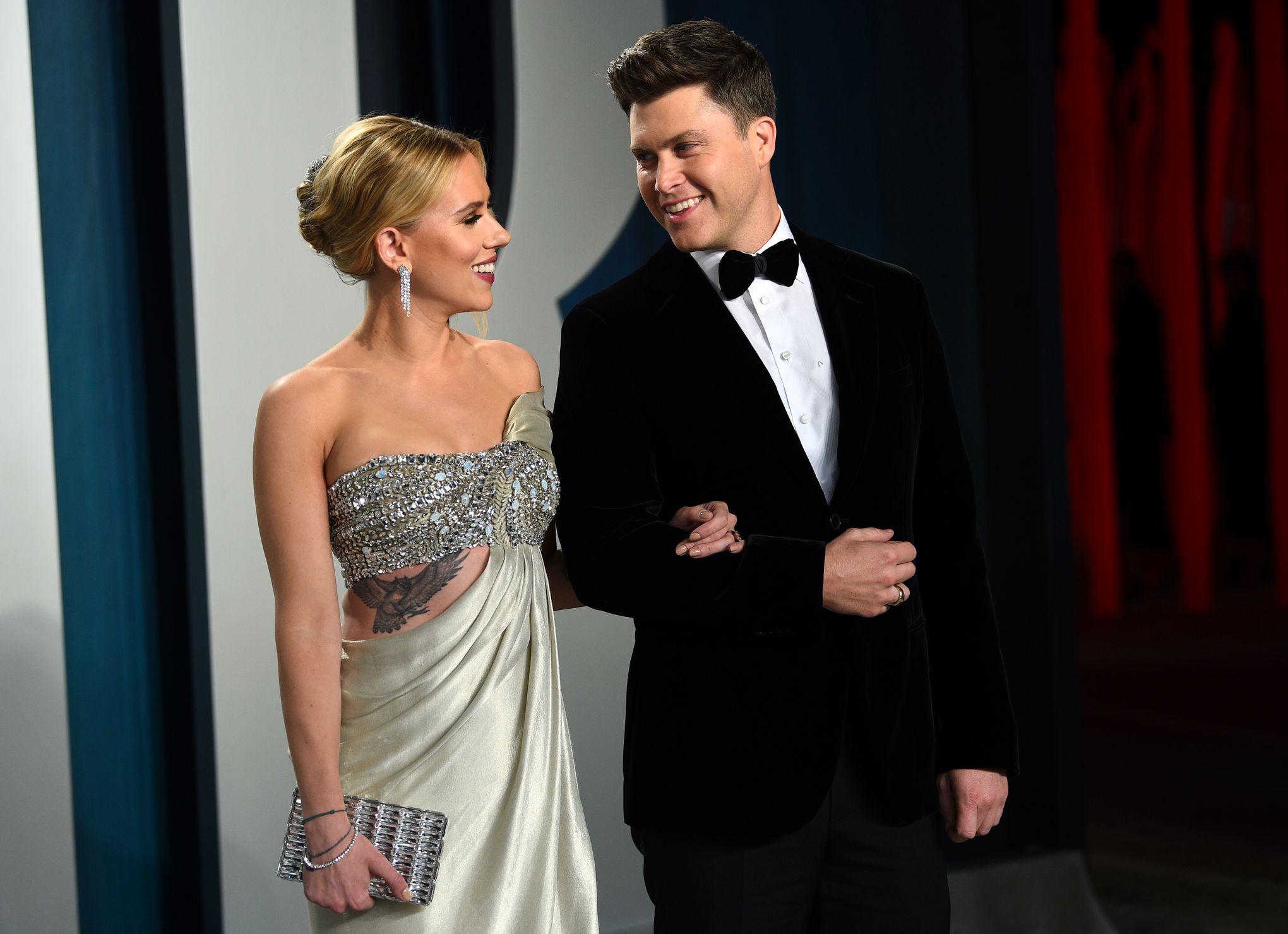 Saturday Night Live's Colin Jost and Scarlett Johansson are engaged.