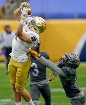 Notre Dame WR Ben Skowronek Scores 3 Touchdowns 