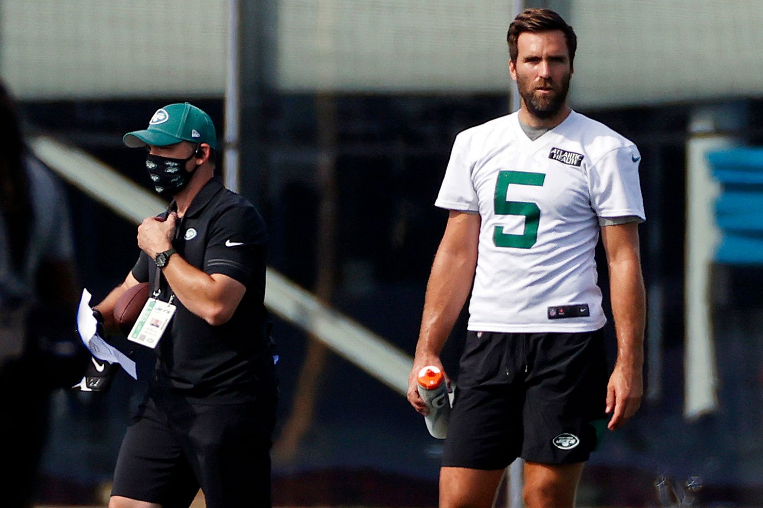 Joe Flacco believes he'll be ready to play for Jets pretty soon