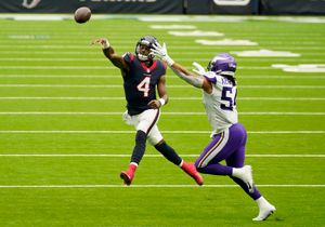 Cook has 2 TDs as Vikings get 1st win, 31-23 over Texans - The San Diego  Union-Tribune