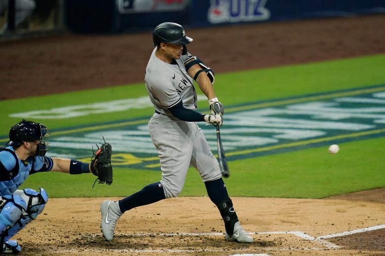 Giancarlo Stanton makes postseason home run history, but the Yankees are in  big trouble