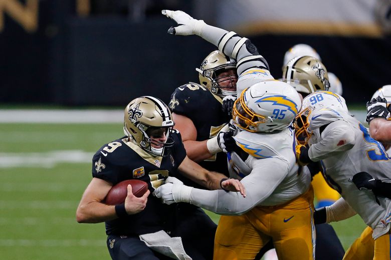 Chargers' 30-27 loss to the New Orleans Saints by the numbers