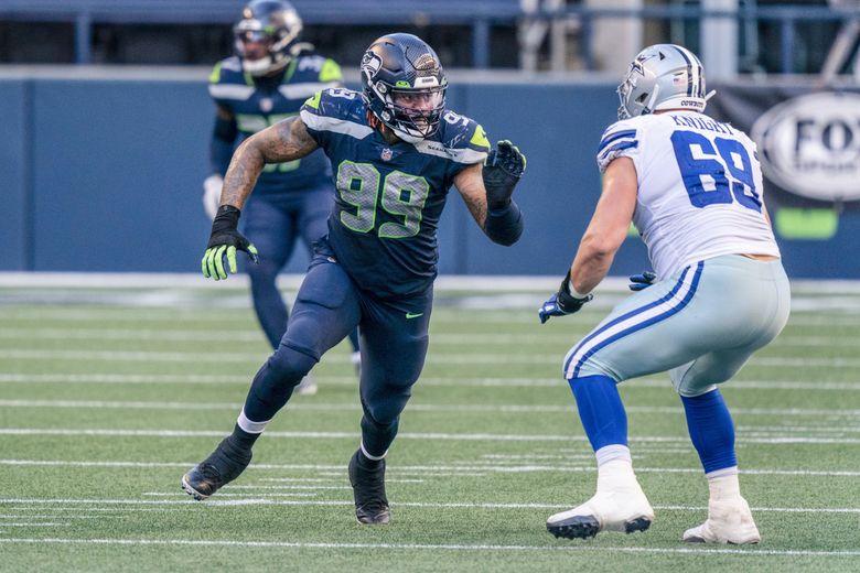 Seahawks defensive lineman Damontre Moore suspended six games