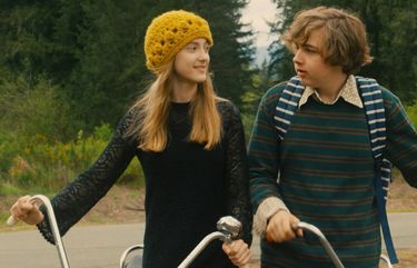 Mary Madaline and Morgan Chandler in a still from the movie “They Reach,” filmed in the Puget Sound area.