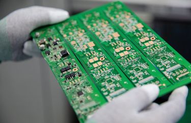 Computer circuit board in Vietnam. Photographer: Maika Elan/Bloomberg