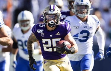 Zach Wilson Sports 'Any Team, Time, Place' Headband Against North Alabama