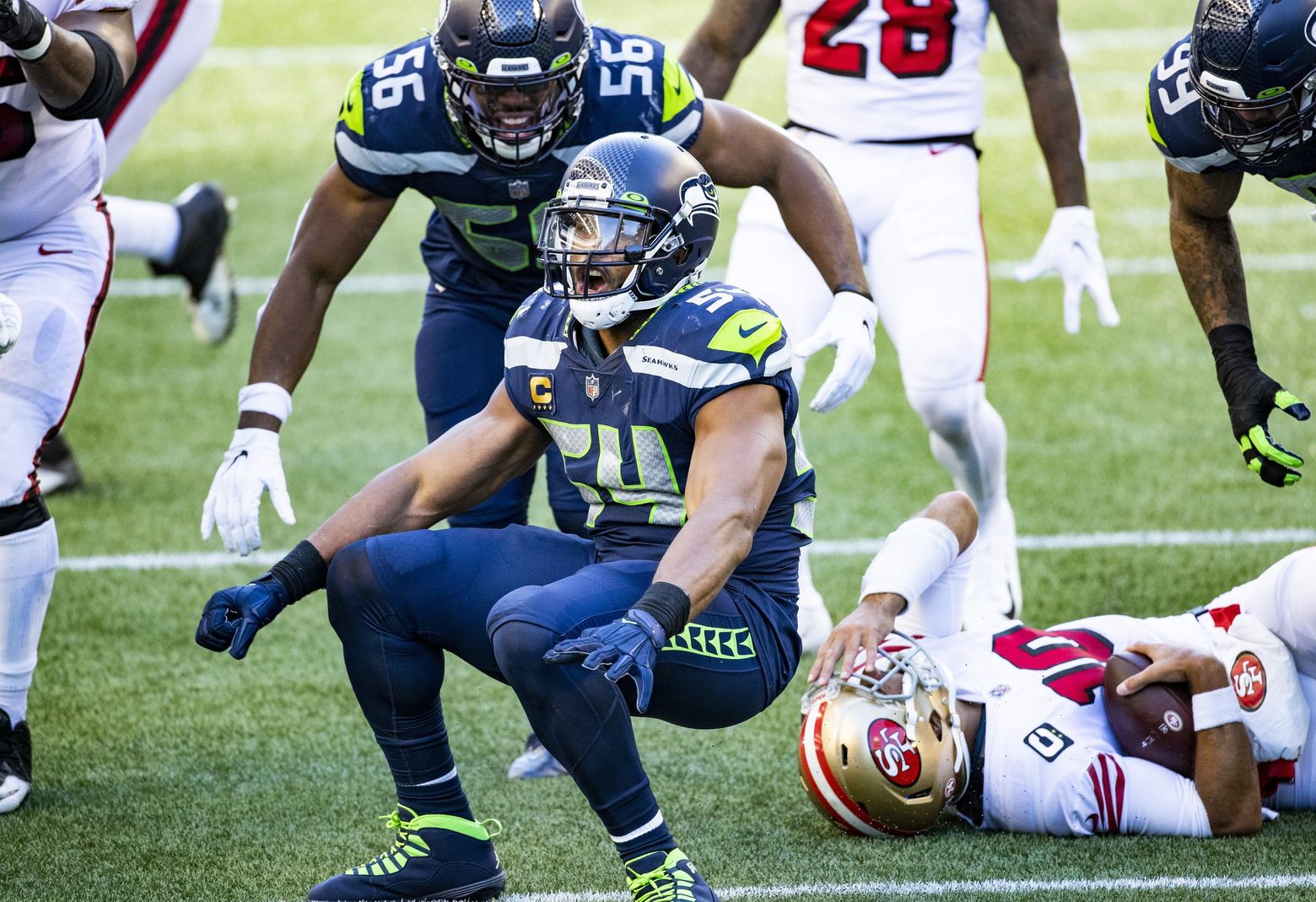 Report card: Grading the Seahawks' Week 8 win vs. the Atlanta