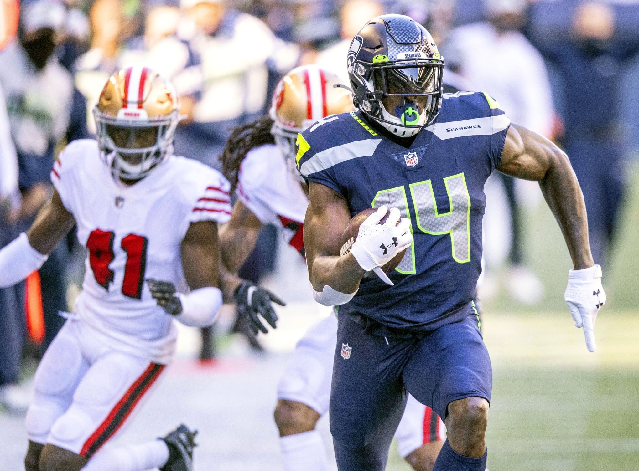 Seahawks with fastest wide receiver room in the NFL by routes run