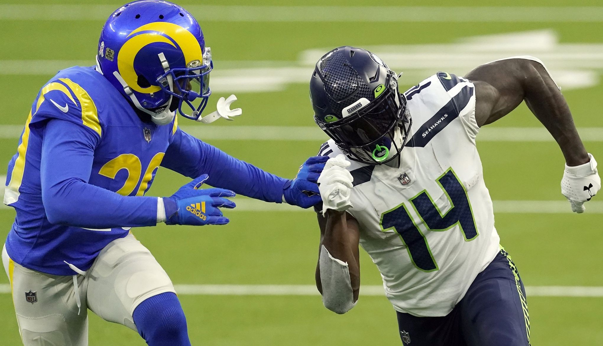 Will Seattle Seahawks DK Metcalf Find Success vs. 'Young' Los Angeles Rams  DBs? - Sports Illustrated Seattle Seahawks News, Analysis and More