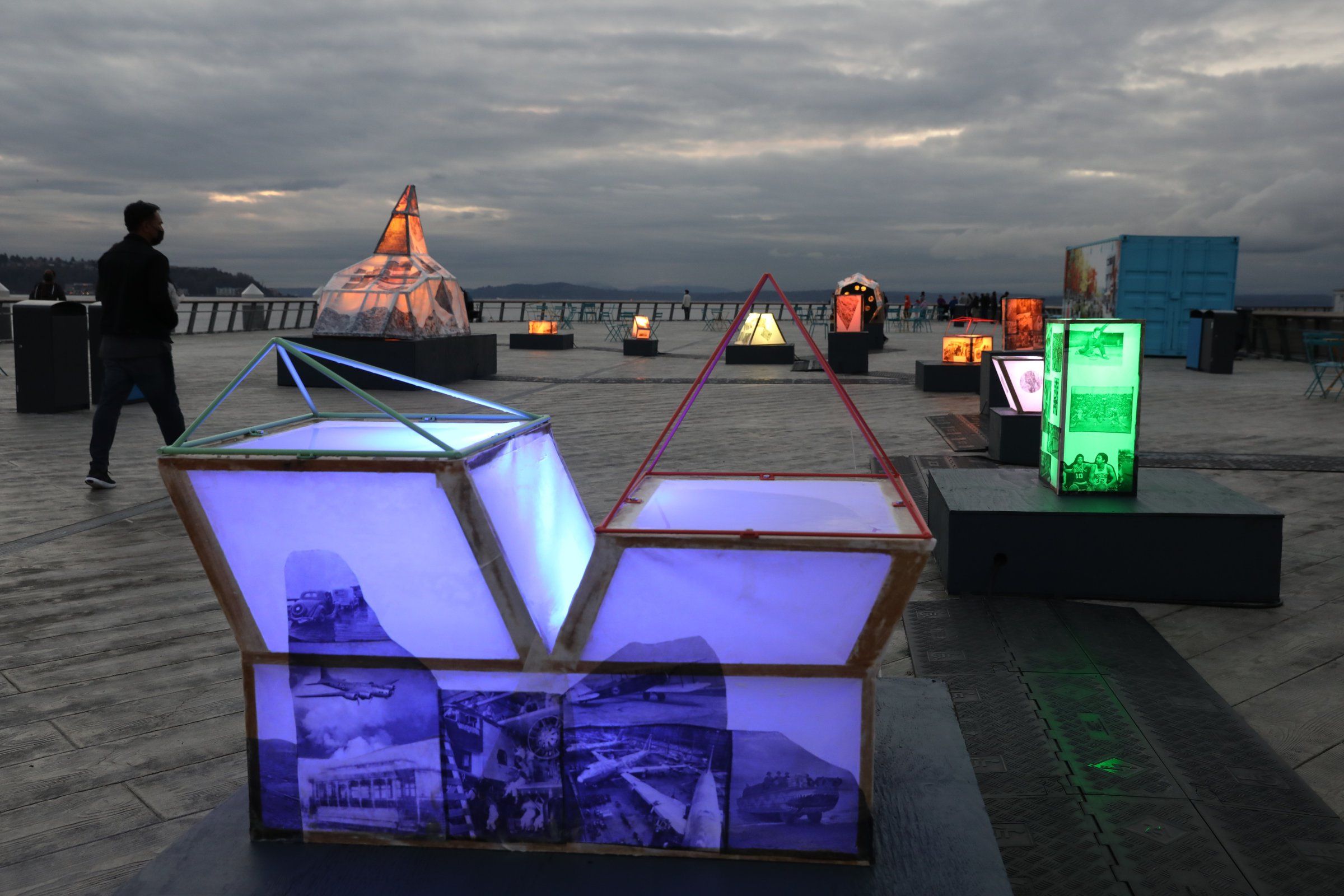 Outdoor art on Seattle's waterfront shines light on local
