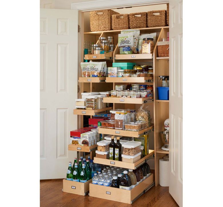 ShelfGenie custom pull-out shelving