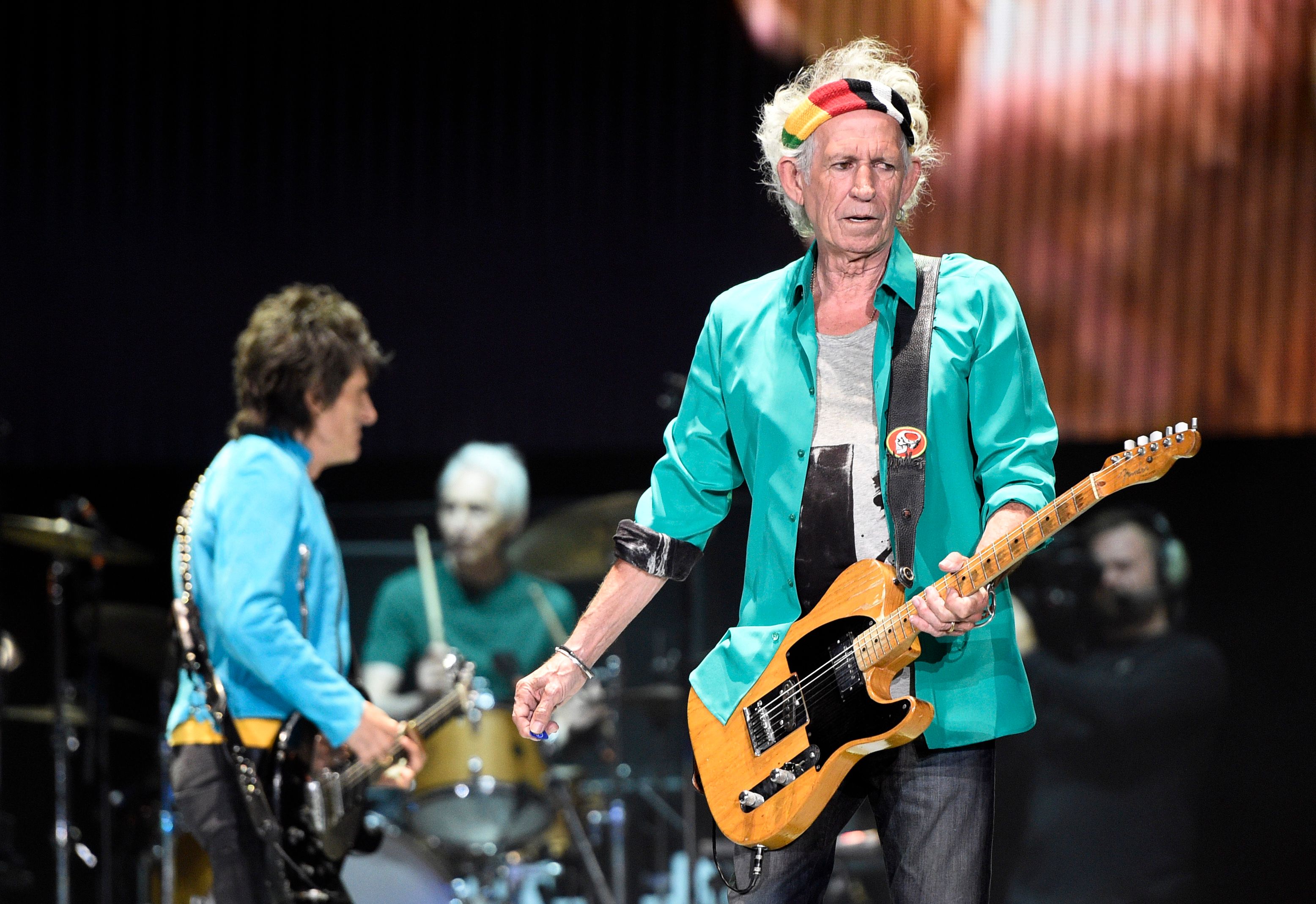 Rolling with it, Keith Richards is chilling in the garden | The