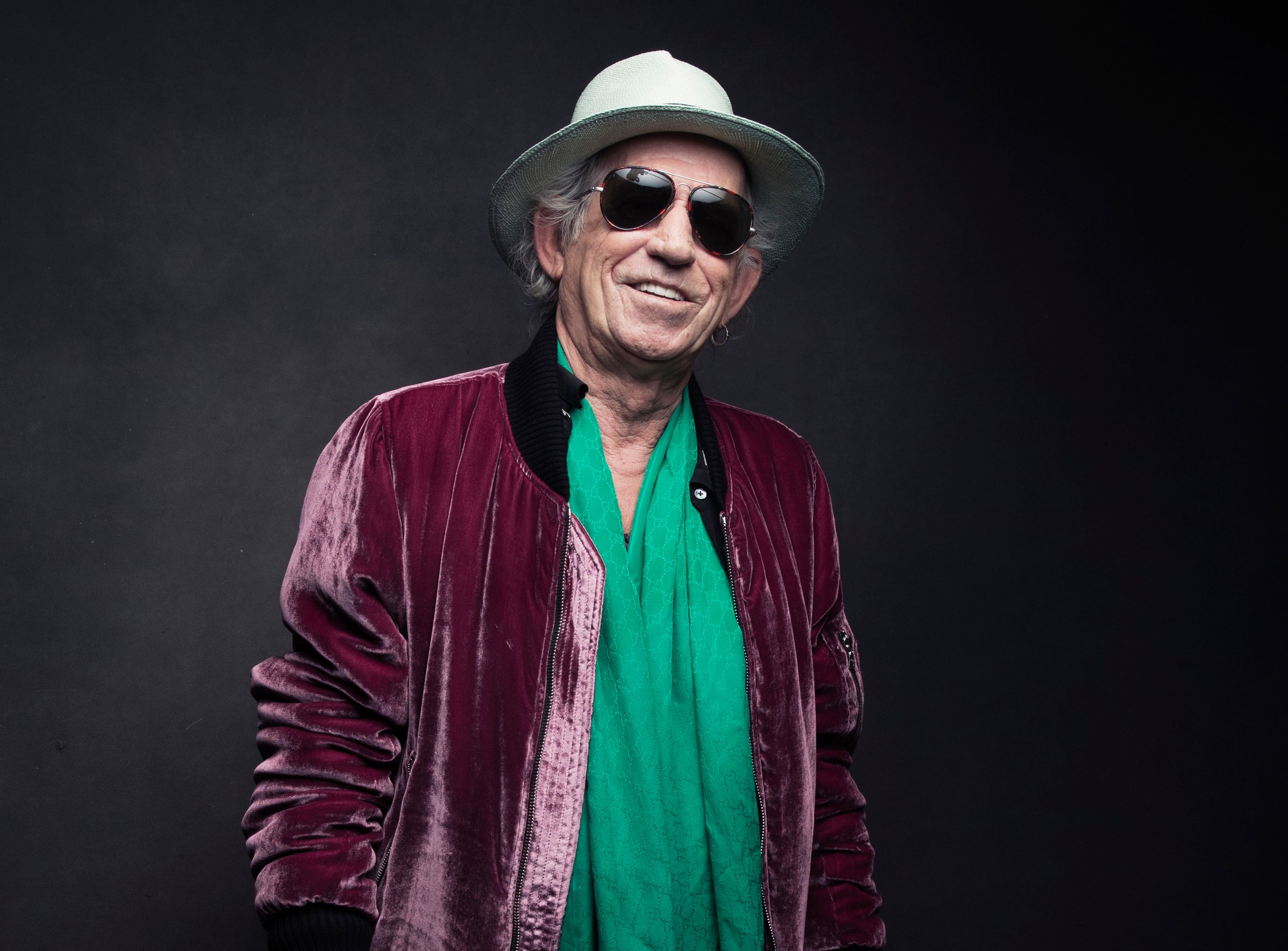 Rolling with it, Keith Richards is chilling in the garden | The
