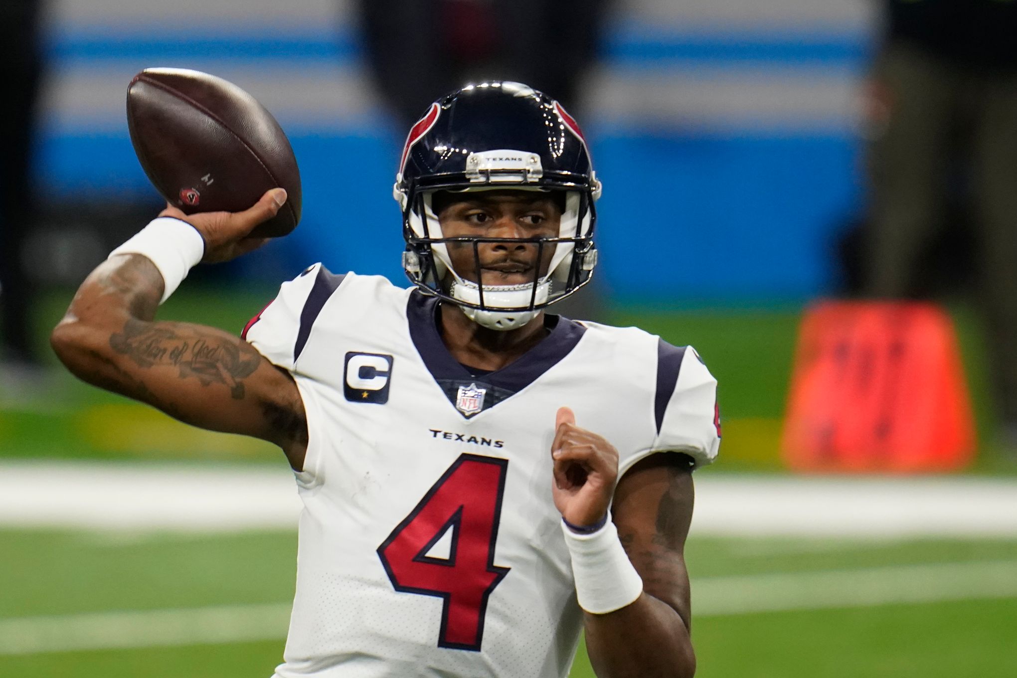 Deshaun Watson's 4 TDs lift Texans to 41-25 win over Lions