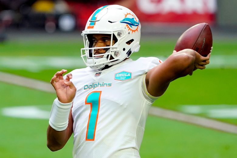 Miami Dolphins' Tua Tagovailoa, Arizona Cardinals' Kyler Murray