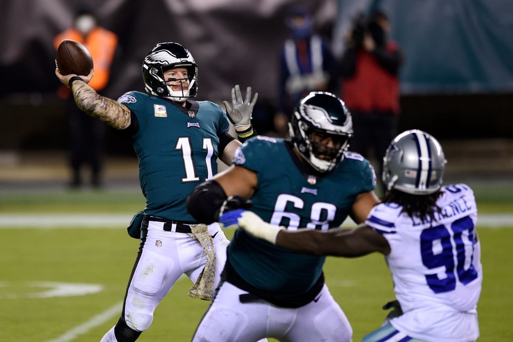 1st-place Eagles have plenty to fix during their bye week | The Seattle Times