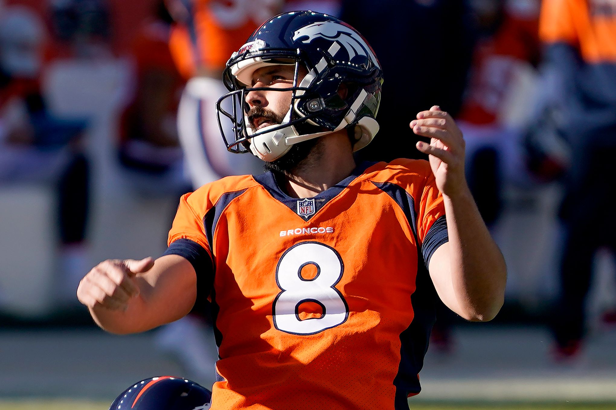 Broncos' Brandon McManus on Brandon McManus' kicking performance