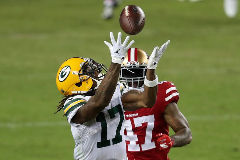 Aaron Rodgers leads Packers past undermanned 49ers, 34-17