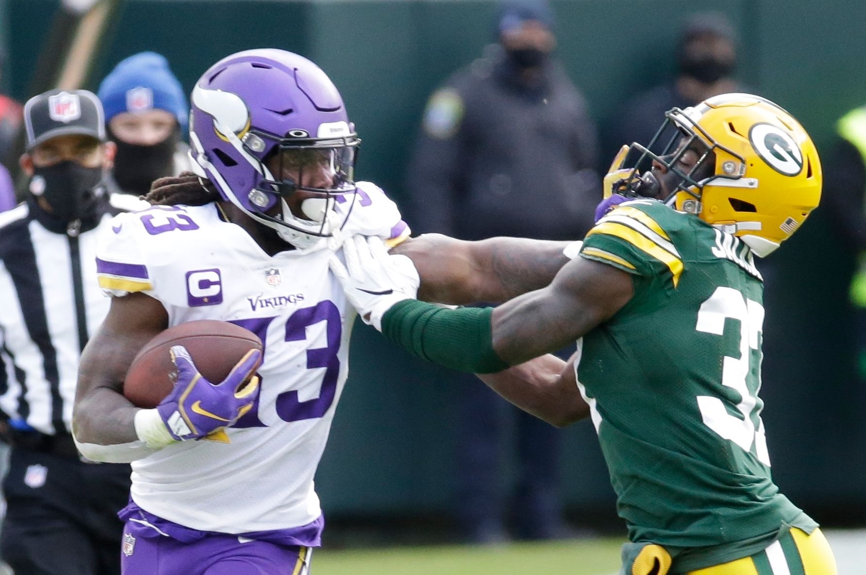 Cook's 4 TDs help Vikings knock off Packers 28-22 | The Seattle Times