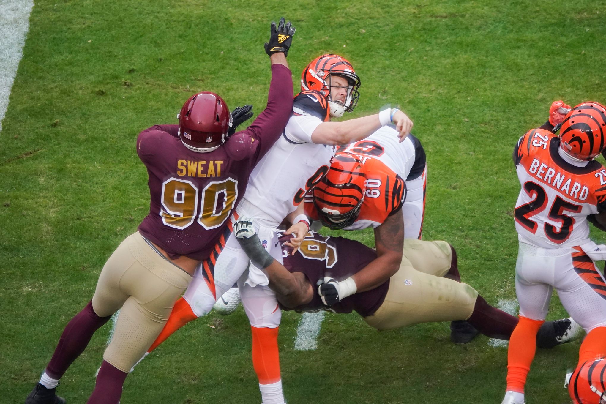 Rookie QB Joe Burrow named a team captain for Bengals