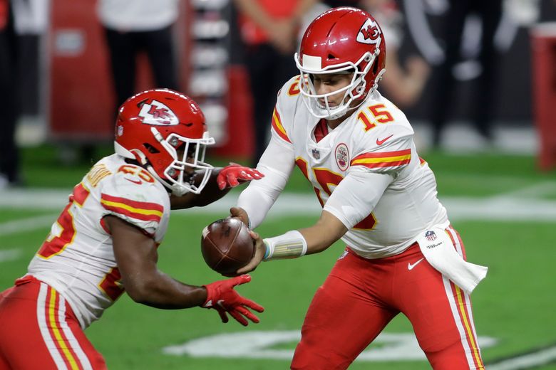 Kansas City Chiefs wide receiver Byron Pringle (13) runs down