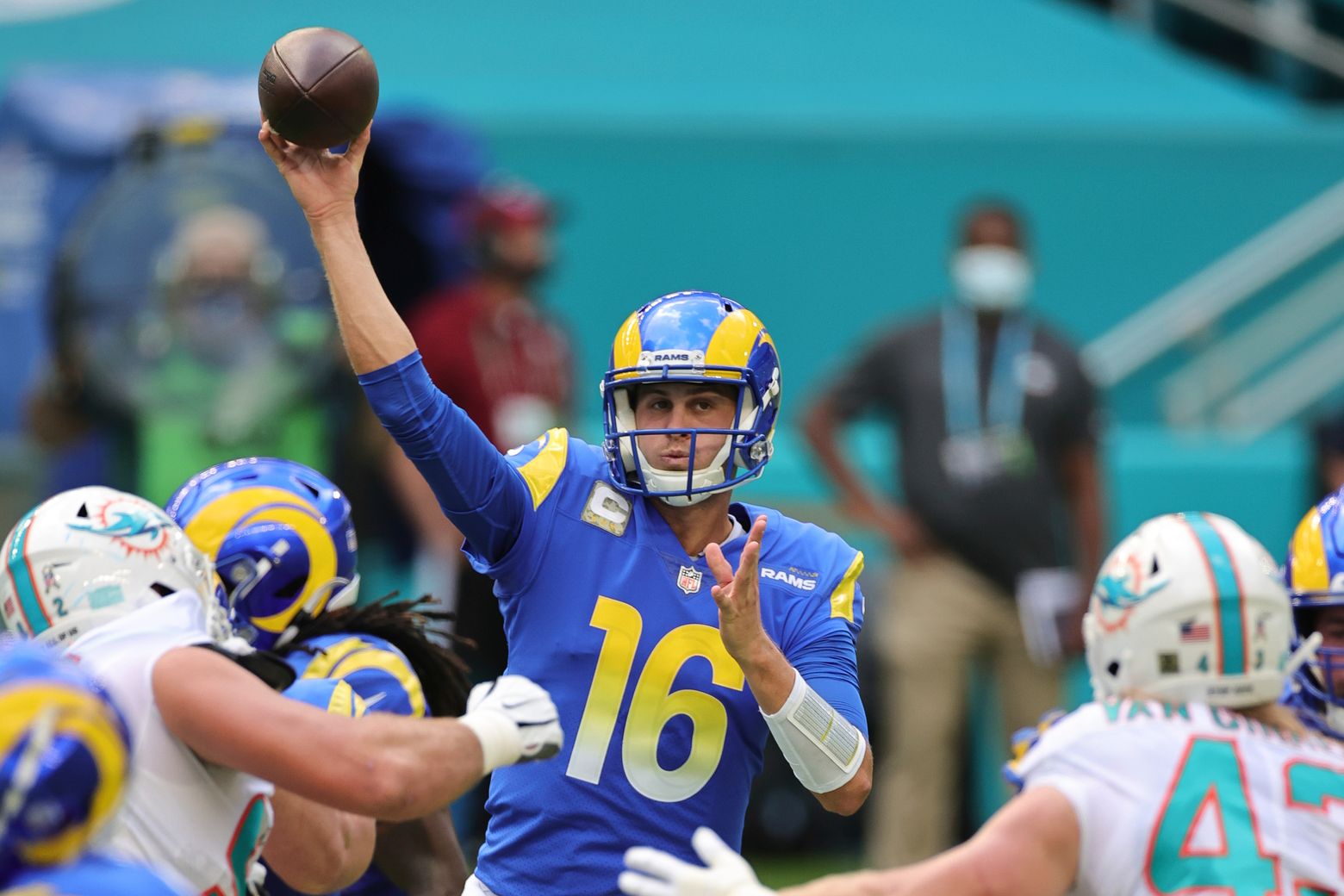 Rams relying on Jared Goff to rebound against Seahawks