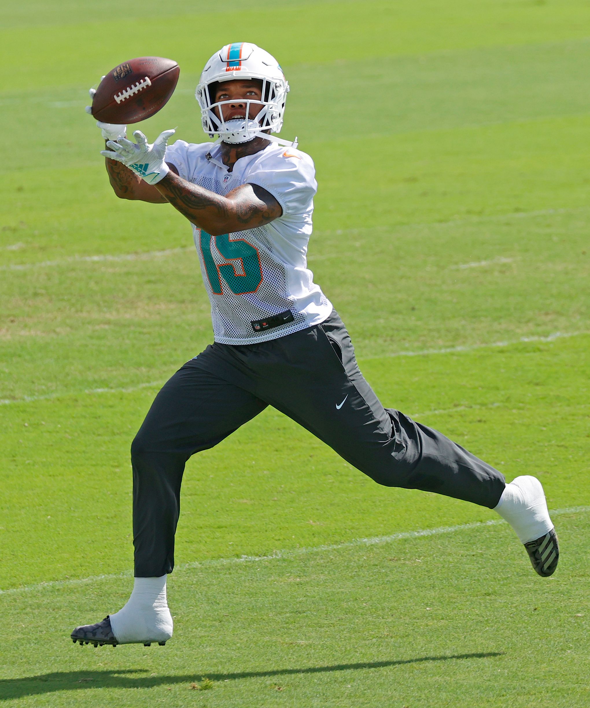 Joel Auerbach at Miami Dolphin Camp