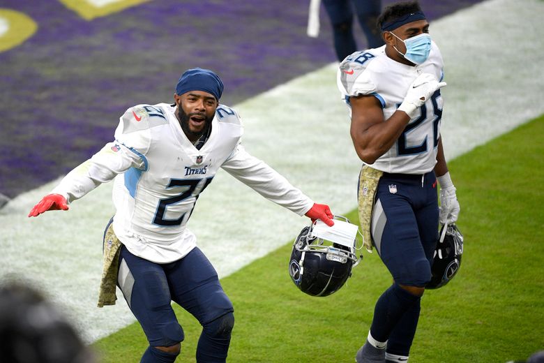 Tennessee Titans 30-24 Baltimore Ravens: Derrick Henry touchdown