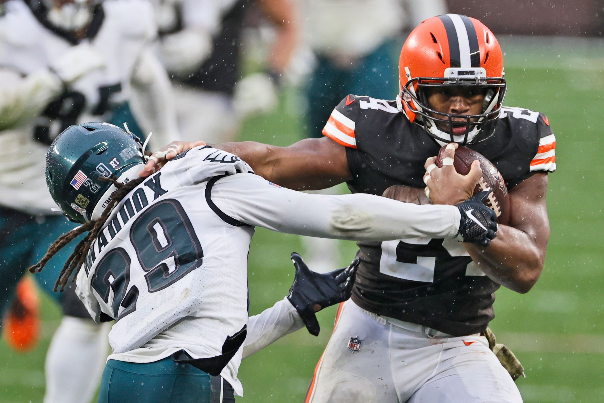 Browns' Nick Chubb on rushing title: 'Going to keep doing what I do'