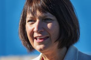 Seattle Public Schools Superintendent Denise Juneau is pressing for a  decision from the School Board in the next week about in-person learning, starting in spring, for students in pre-K through second grade. She favors the move to in-person learning. (Ellen M. Banner / The Seattle Times)